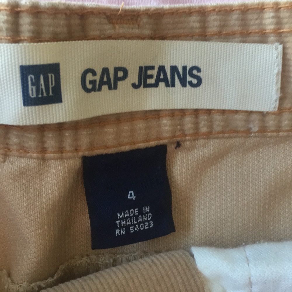 Tan corduroy skirt - Picture 3 of 3